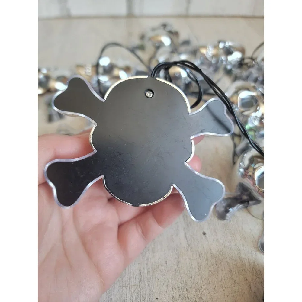 Silver string skeleton Halloween light up home decor‎ spooky